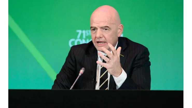 FIFA president Gianni Infantino.