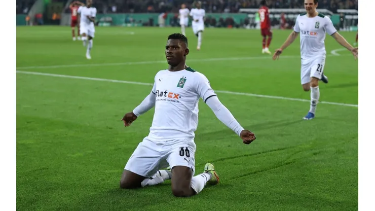 Breel Embolo of Borussia Moenchengladbach