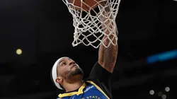 Gary Payton II #0 of the Golden State Warriors