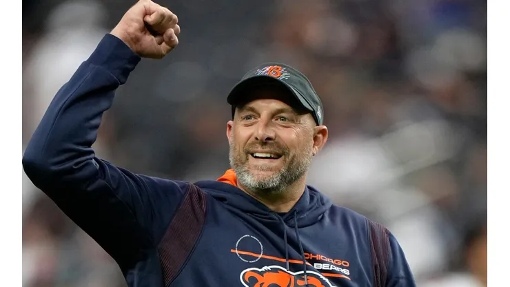 Head coach Matt Nagy of the Chicago Bears