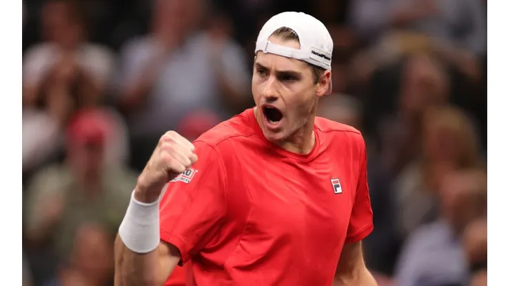 John Isner, American tennis player.