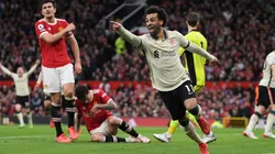 Mohammed Salah scored a hat-trick against Manchester United