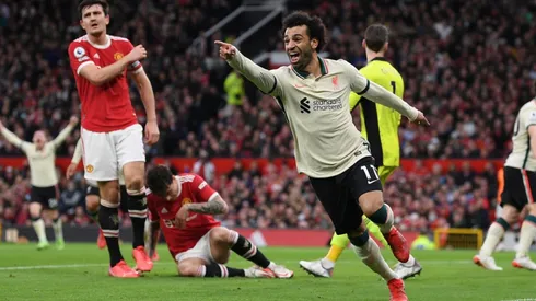 Mohammed Salah scored a hat-trick against Manchester United