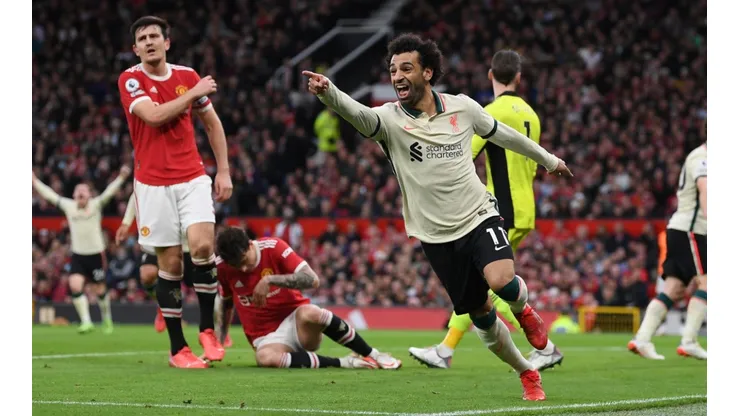 Mohammed Salah scored a hat-trick against Manchester United