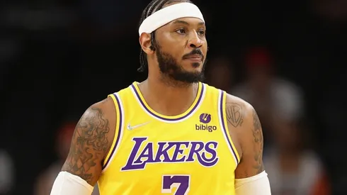 Carmelo Anthony came off the bench and scored 28 points to help the Lakers beat the Grizzlies and claim their first win of the 2021-22 NBA season.
