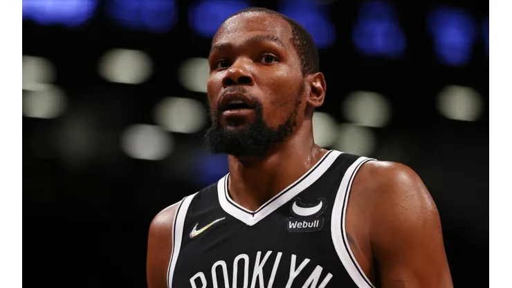 Kevin Durant got completely honest when asked about Kyrie Irving's absence at the beginning of the 2021 NBA regular season.