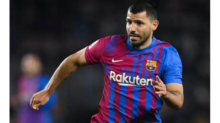 Sergio Aguero of Barcelona.