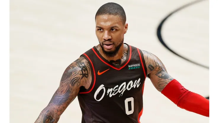 Damian Lillard stayed in Portland after a long trade rumor saga in the summer.