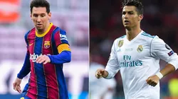 Lionel Messi (left) and Cristiano Ronaldo