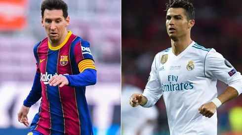 Lionel Messi (left) and Cristiano Ronaldo