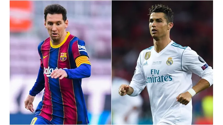 Lionel Messi (left) and Cristiano Ronaldo