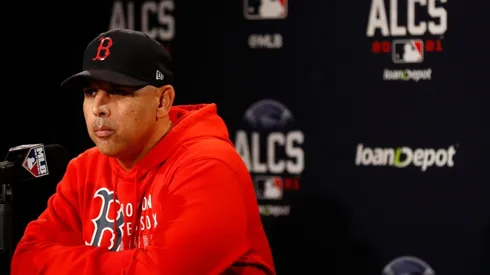 Boston Red Sox manager Alex Cora