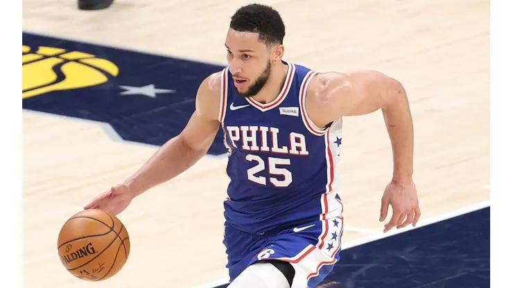 Ben Simmons #25 of the Philadelphia 76ers