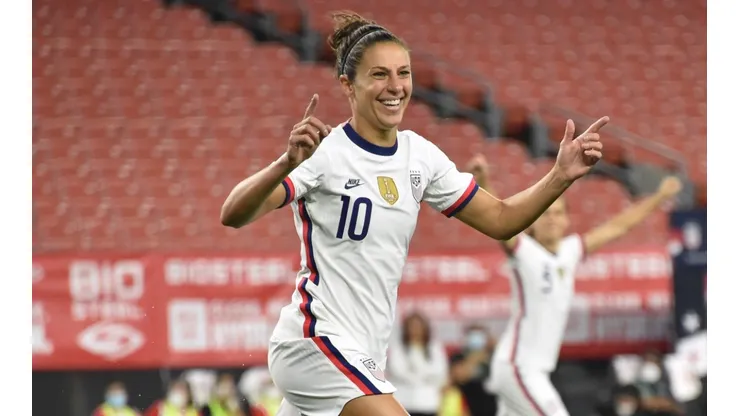 Carli Lloyd of the United States