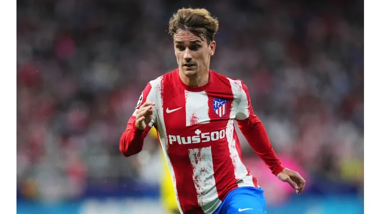 Antoine Griezmann saw the red card after scoring a brace for Atletico Madrid vs Liverpool.