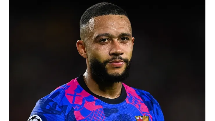Barcelona striker Memphis Depay.