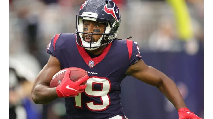 Andre Roberts of the Texans after the lost to the Patriots in Week 5