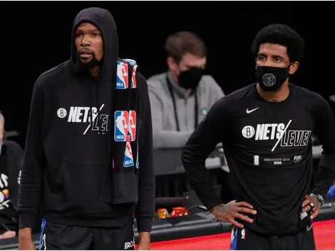 Kevin Durant gets brutally honest on Kyrie Irving's absence