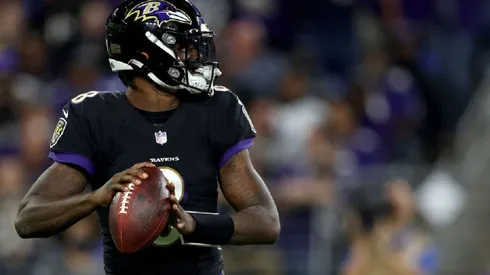 Lamar Jackson of the Ravens