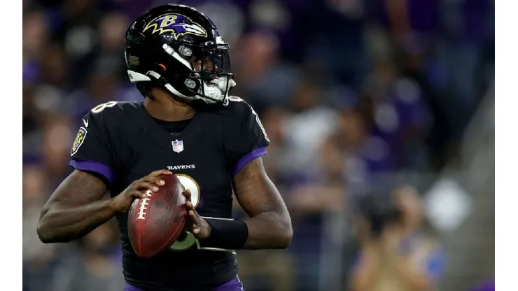 Lamar Jackson of the Ravens