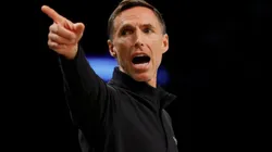 Head Coach Steve Nash of the Brooklyn Nets