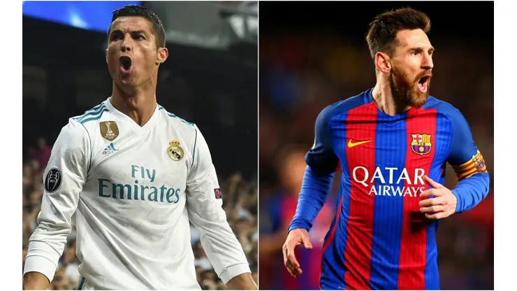 Cristiano Ronaldo (left) and Lionel Messi (right)