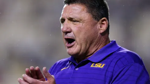 Ed Orgeron of the LSU risking his job this season