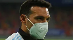 Argentina national team manager Lionel Scaloni.