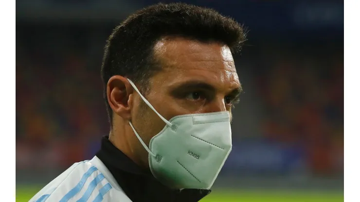 Argentina national team manager Lionel Scaloni.