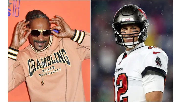 Snoop Dogg (left) & Tom Brady