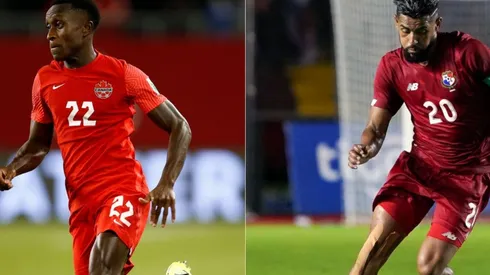 Richie Laryea of Canada (left) and Anibal Godoy of Panama