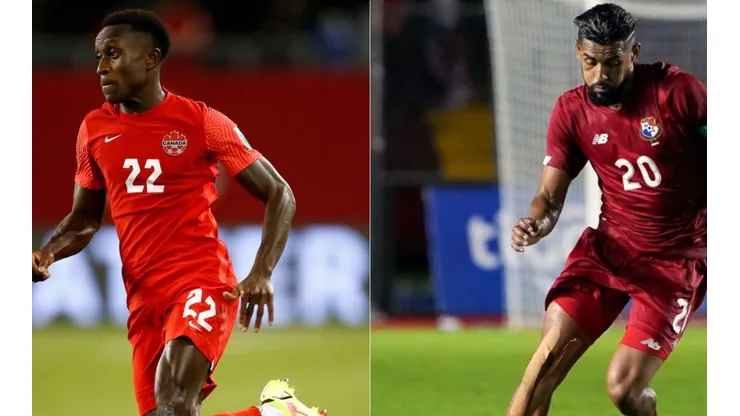 Richie Laryea of Canada (left) and Anibal Godoy of Panama