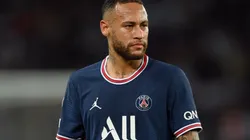 Neymar playing with PSG