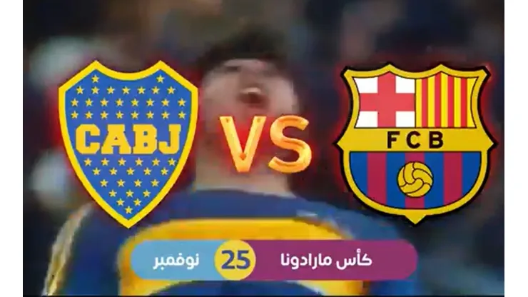 Boca Juniors and Barcelona will meet in the Copa Maradona.