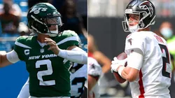 Zach Wilson (left) & Matt Ryan