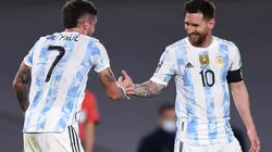 Rodrigo De Paul and Lionel Messi were both on target as Argentina beat Uruguay 3-0.