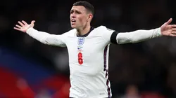 Phil Foden during England's draw against Hungary.