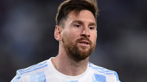 Lionel Messi put Argentina in front vs Uruguay.