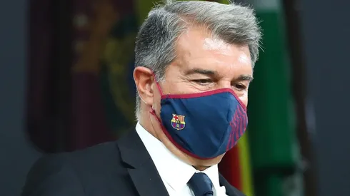 Barcelona president Joan Laporta.