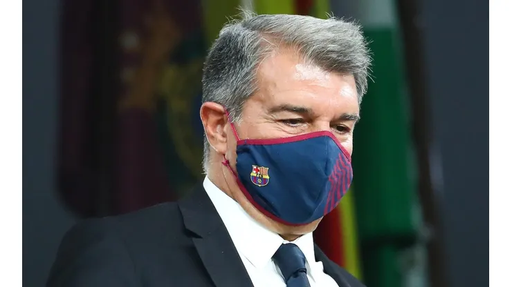 Barcelona president Joan Laporta.