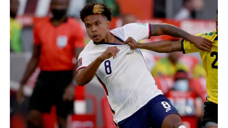 Weston McKennie of the United States
