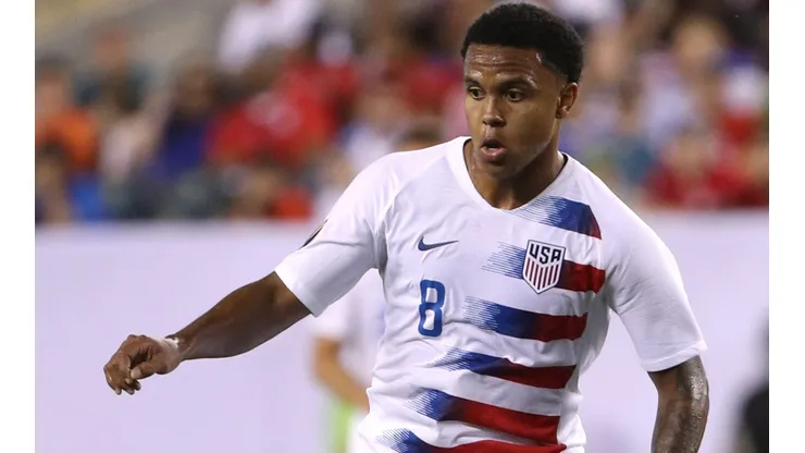 Weston McKennie of the USMNT.