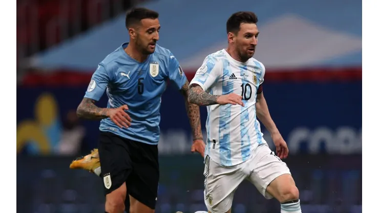 Argentina and Uruguay face each other again after their Copa America meeting earlier this year.