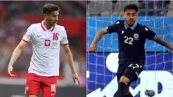 Jakub Moder of Poland (left) and Fabio Tomassini of San Marino (right)