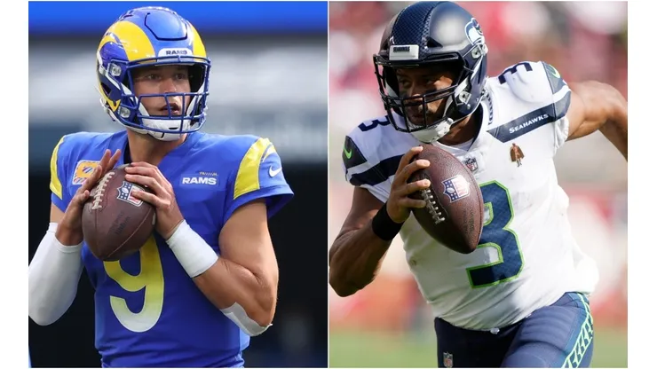 Matthew Stafford (left) & Russell Wilson