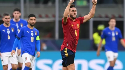 Spain upset Italy and ended their 37-game unbeaten run.