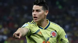 James Rodriguez in action during the 2019 Copa America.