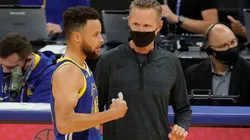 Stephen Curry & Steve Kerr
