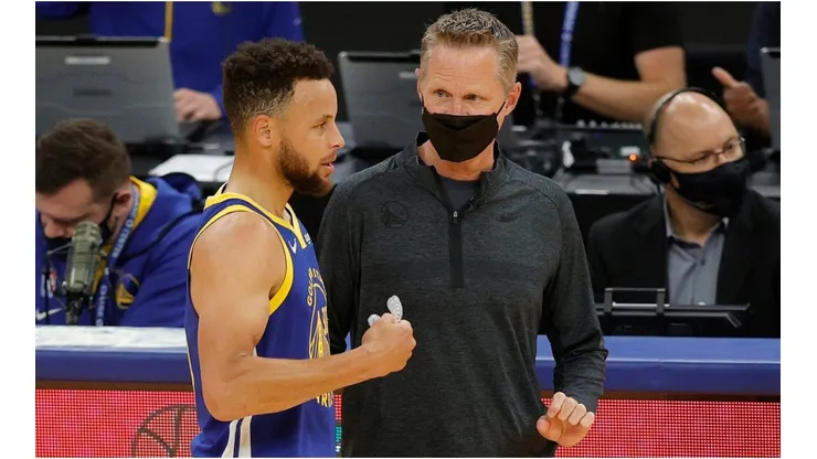 Stephen Curry & Steve Kerr