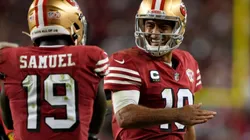 Garoppolo and Samuel of 49ers